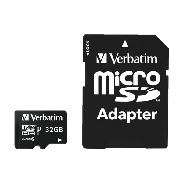 Verbatim microSDHC-Speicherkarte »Pro U3 32GB« Verbatim microSDHC-Speicherkarte »Pro U3 32GB«