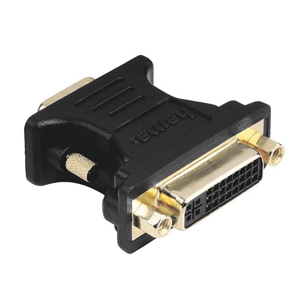 Hama VGA-Adapter für DVI-Stecker Hama VGA-Adapter für DVI-Stecker