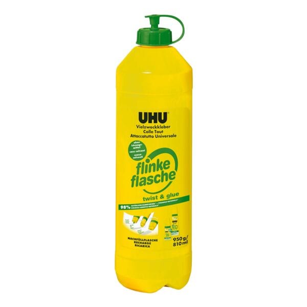 UHU Nachfllflasche 950 g Vielzweckkleber fllinke flasche 