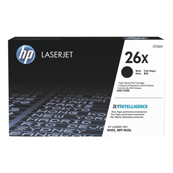 Druckkassette »HP CF226X« HP 26X schwarz