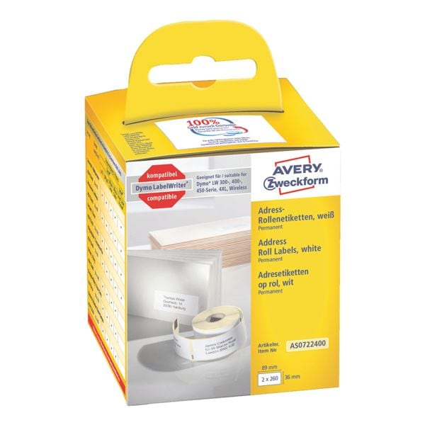Avery Zweckform Rollenetiketten »AS0722400« Avery Zweckform Rollenetiketten »AS0722400«