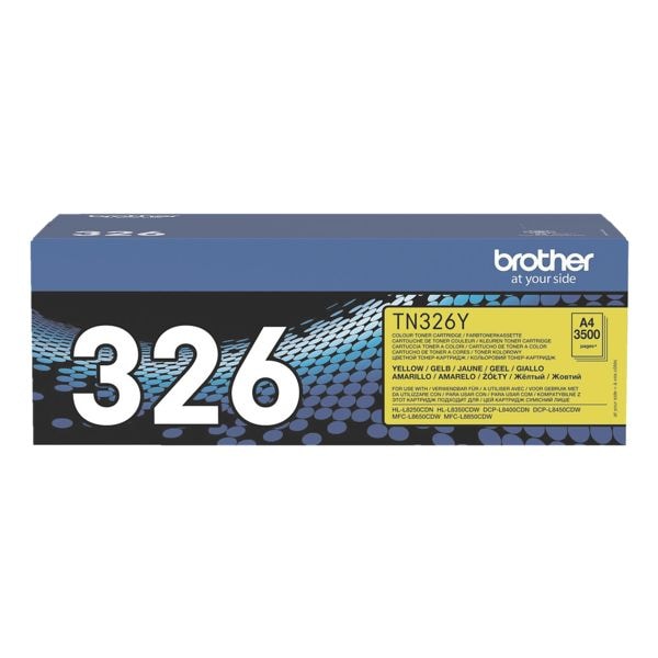 Brother Tonerpatrone TN-326Y