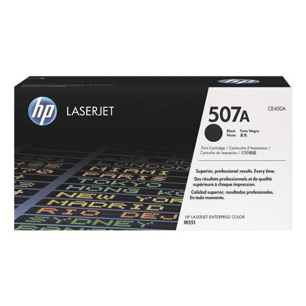 HP Druckkassette »CE400A« 507A