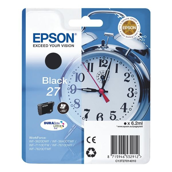Epson Tintenpatrone T2701 Nr. 27