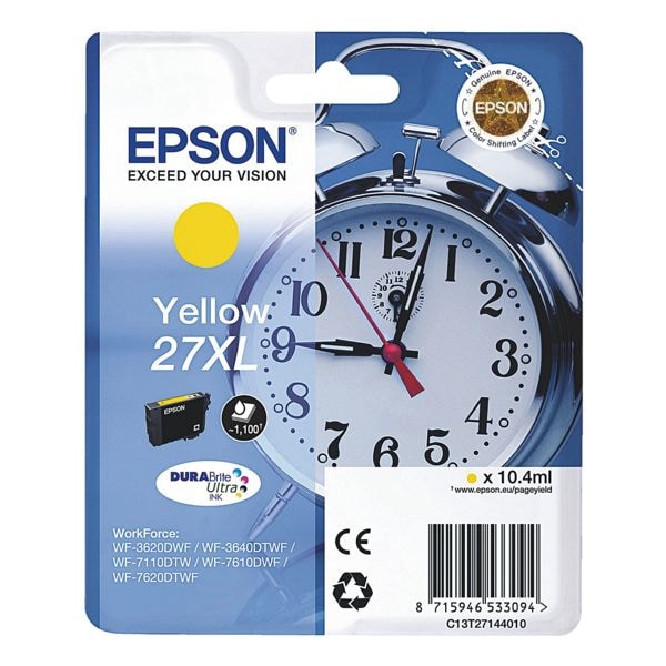 Epson Tintenpatrone T2714 Nr. 27XL