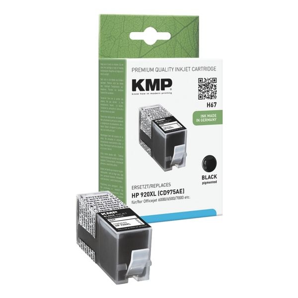 KMP Tintenpatrone ersetzt HP »CD975AE« Nr. 920XL KMP Tintenpatrone ersetzt HP »CD975AE« Nr. 920XL