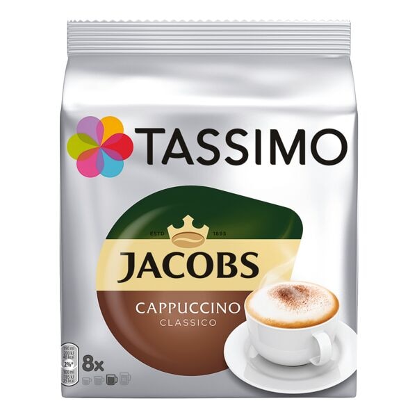 Tassimo Jacobs Cappuccino Classico Kaffee-Discs