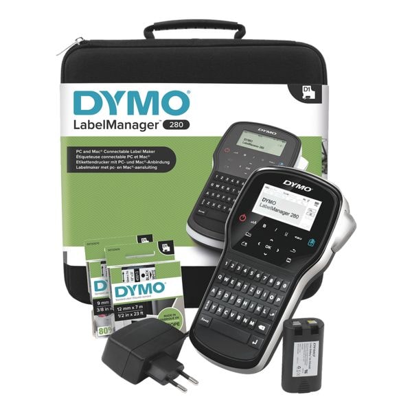 Dymo Labelmanager LM 280 Beschriftungsgert im Koffer-Set
