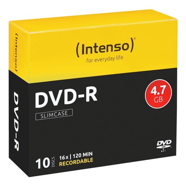 Intenso DVD-Rohlinge DVD-R 10 Stck