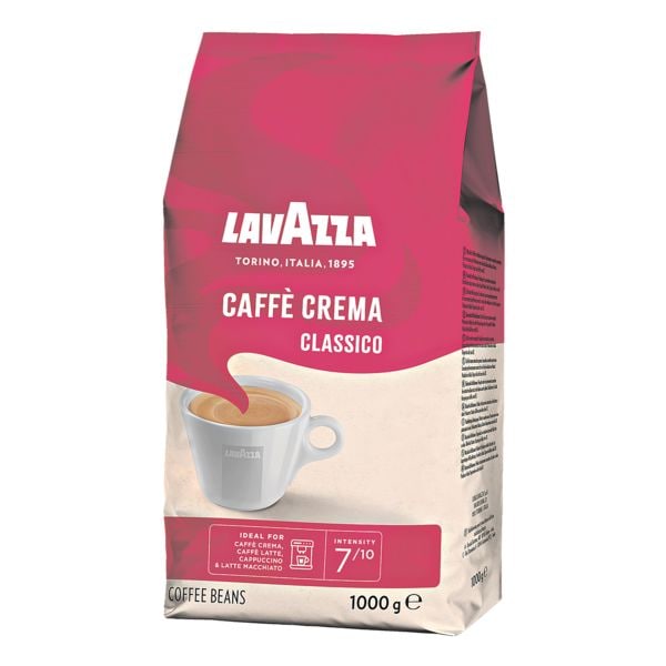 Lavazza Caff Crema Classico (1 kg) Kaffee - ganze Bohnen 1000 g