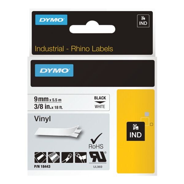 Dymo Hochleistungs-Beschriftungsband 9 mm x 5,5 m
