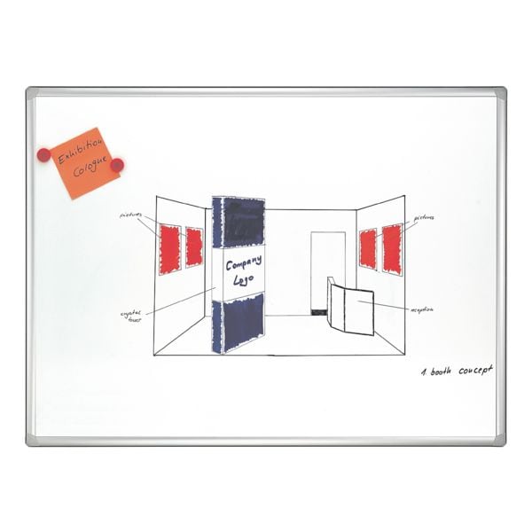 Franken Whiteboard PRO SC8202 emailliert, 60x90 cm Franken Whiteboard PRO SC8202 emailliert, 60x90 cm