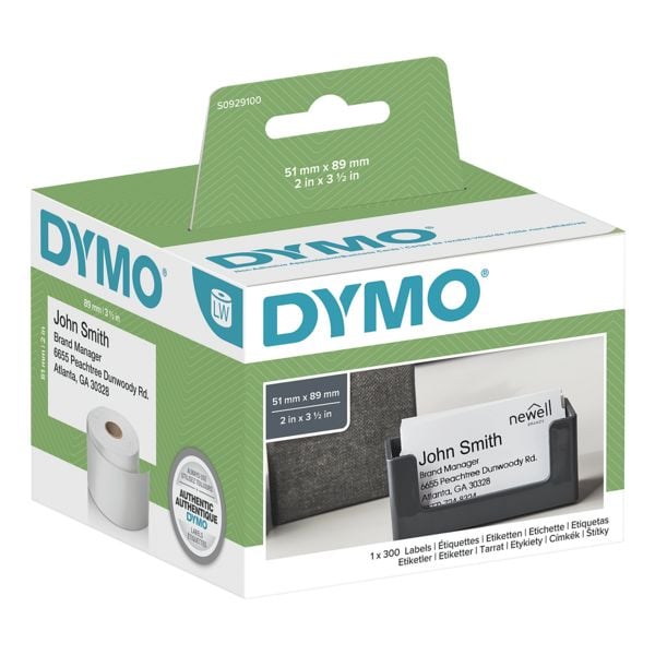 Dymo LabelWriter Papier-Etiketten S0929100