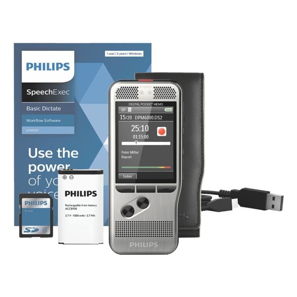 Philips Digitales Diktiergert Pocket Memo 6000