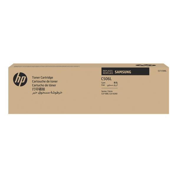 HP replaces Samsung Tonerpatrone »CLT-C506L/ELS«