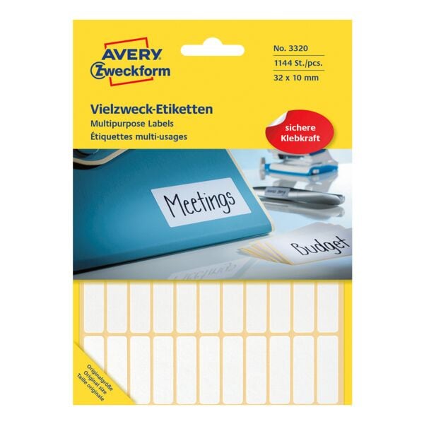 Avery Zweckform 1144er-Pack Vielzweck-Etiketten 3320