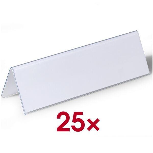 Durable Tischaufsteller 6,1 x 21 cm