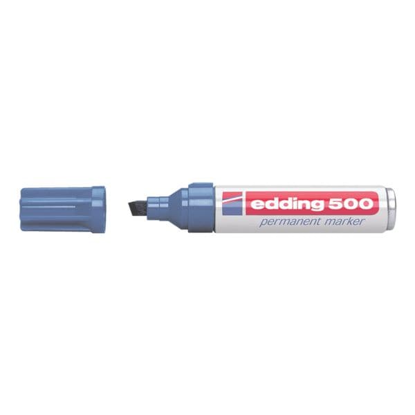 edding Permanent-Marker 500 - Keilspitze, Strichstrke 2,0  - 7,0 mm (XB)