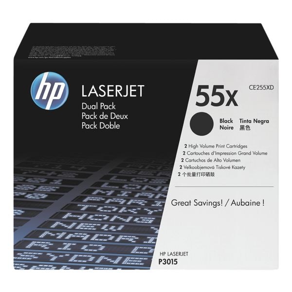 HP Doppelpack Druckkassetten »HP CE255XD« HP 55X