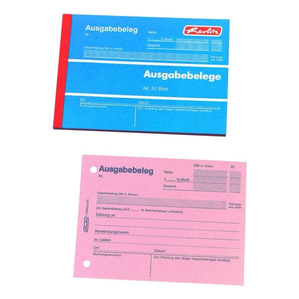 Herlitz Formularbuch »Ausgabebeleg«