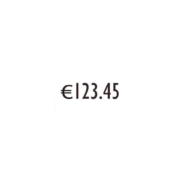 Printer Labels AS 1200er Pack Etiketten fr Preis-/Warenauszeichner (wei - permanent)