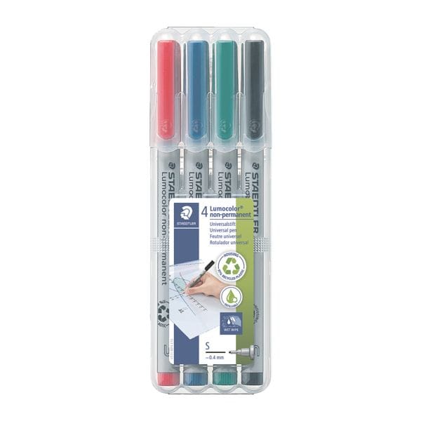 STAEDTLER Fineliner-Set Lumocolor non-permanent 0,4mm (S)