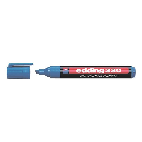 edding Permanent-Marker 330 - Keilspitze, Strichstrke 1,0  - 5,0 mm (XB)