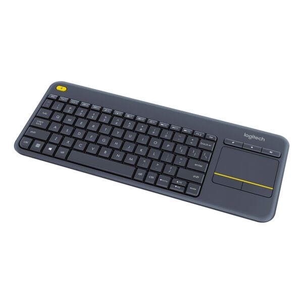 Logitech Kabellose Tastatur mit Bluetooth K400 Plus schwarz