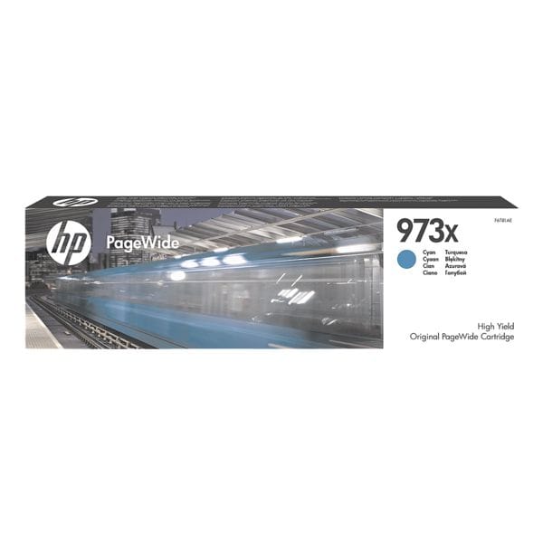 HP Tintenpatrone HP 973X, cyan - F6T81AE HP Tintenpatrone HP 973X, cyan - F6T81AE