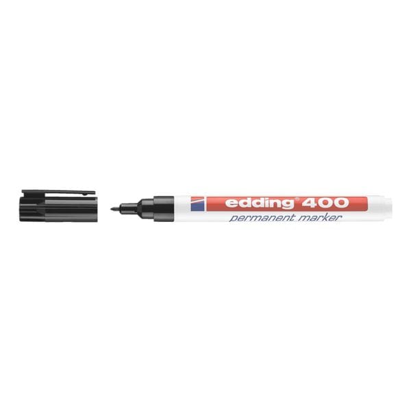edding Permanent-Marker 400 - Rundspitze, Strichstrke 1,0 mm