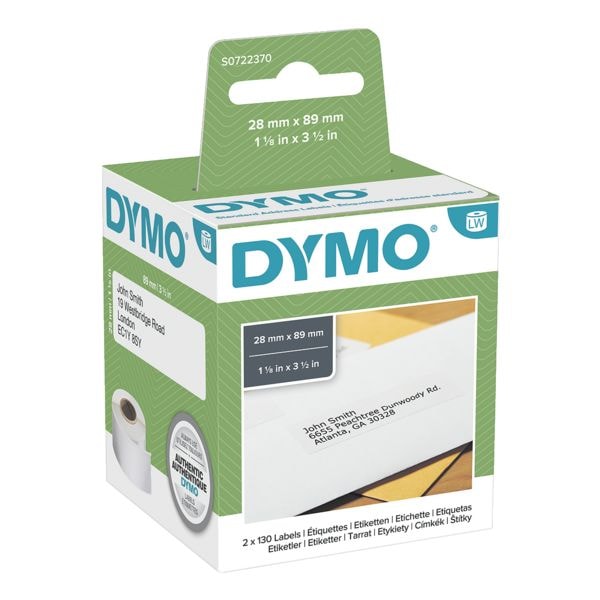 Dymo LabelWriter Papier-Etiketten S0722370