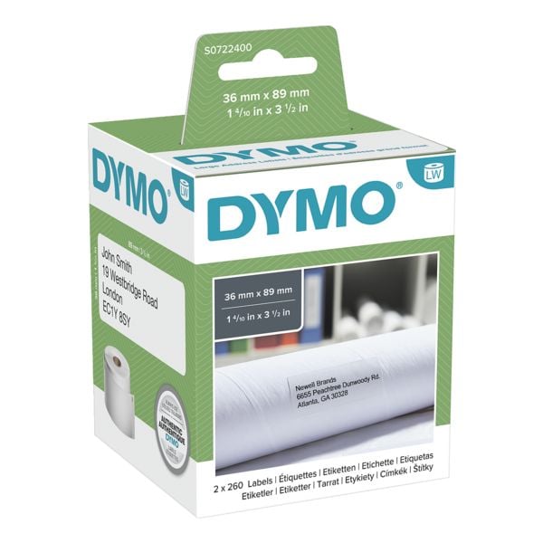 Dymo LabelWriter Papier-Etiketten S0722400