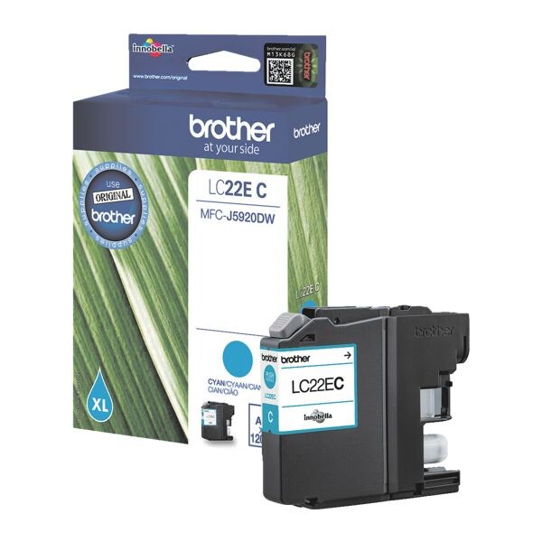 Brother Tintenpatrone �LC-22EC�