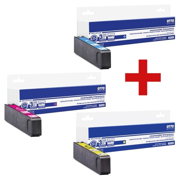 OTTO Office Tintenpatronen-Set ersetzt HP »CN626AE / CN627AE / CN628AE« Nr. 970XL