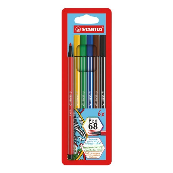 Stabilo Faserschreiber Pen 68