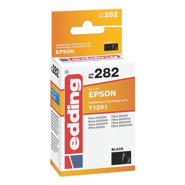 Edding Tintenpatrone ersetzt Epson T1291
