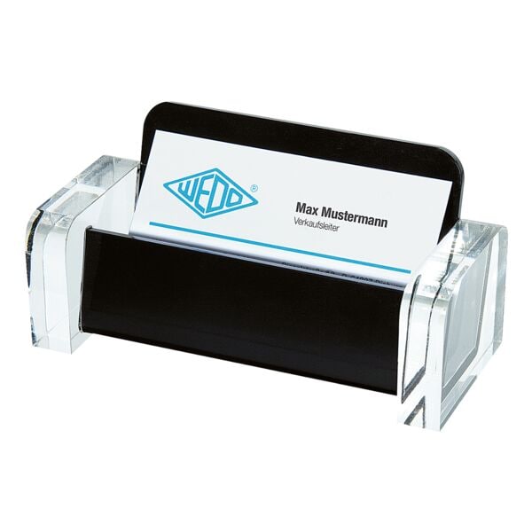 Wedo Visitenkartenhalter acryl exklusiv