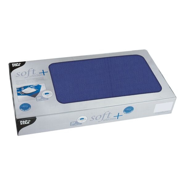 Papstar Vlies Mitteldecke 80 x 80 cm soft selection plus einfarbig 20 Stck