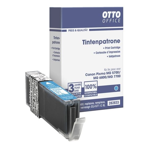 OTTO Office Tintenpatrone ersetzt Canon CLI-571 C XL