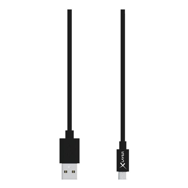 Xlayer Ladekabel Premium USB-A to Micro-USB 1,0 m
