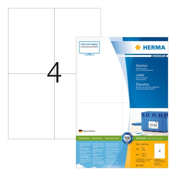 Herma 800er-Set Universal-Klebeetiketten »4627«