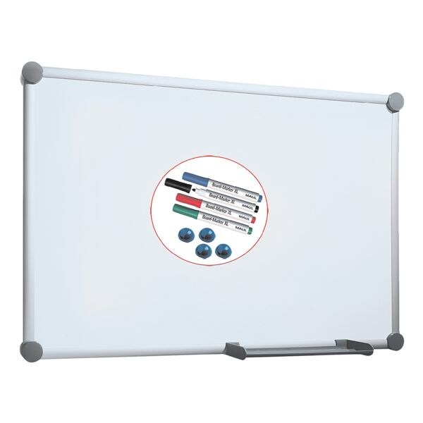 Maul Whiteboard 2000 Maulpro 6304684 kunststoffbeschichtet, 150x100 cm