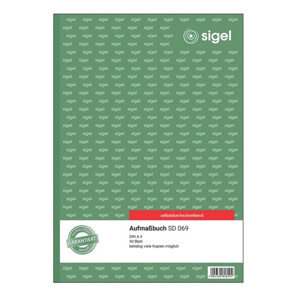 Sigel Aufmabuch SD069