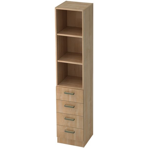 OTTO Office Premium Aktenregal OTTO Office Line IV 40 cm schmal 5 OH mit Schubladen
