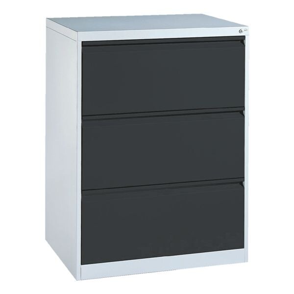 CP Hängeregistraturschrank A4, zweibahnig, 3 Schübe