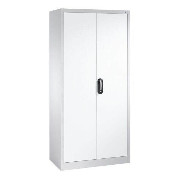 OTTO Office Stahlschrank abschliebar, 93 x 195 cm, Flgeltr