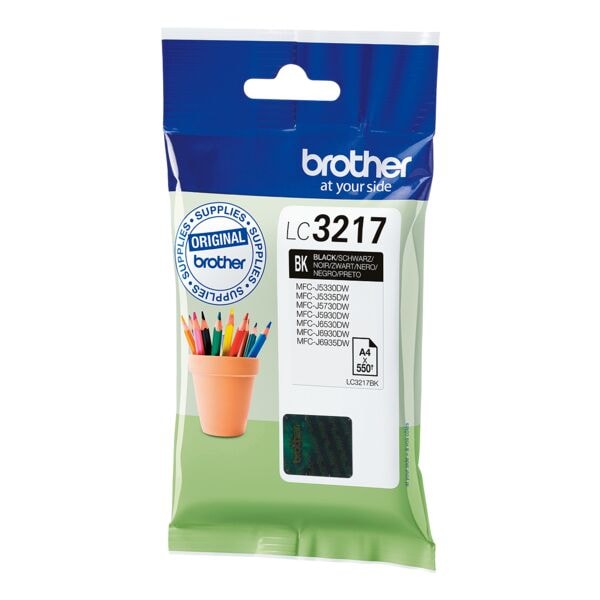 Brother Tintenpatrone LC-3217BK