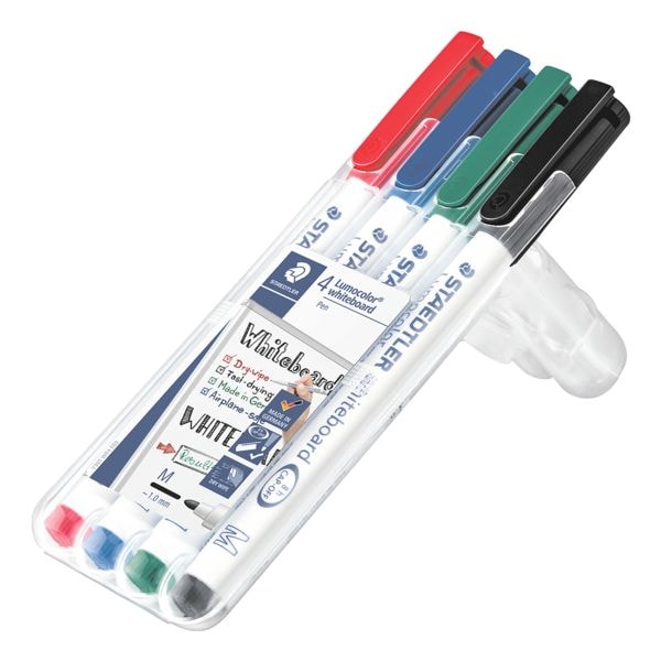 Staedtler 4er-Pack Whiteboard-Marker »Lumocolor«