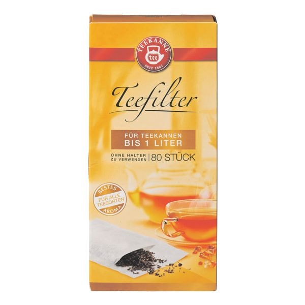 TEEKANNE 80er-Pack Teefilter
