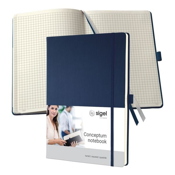 SIGEL Notizbuch Conceptum Hardcover A4 kariert